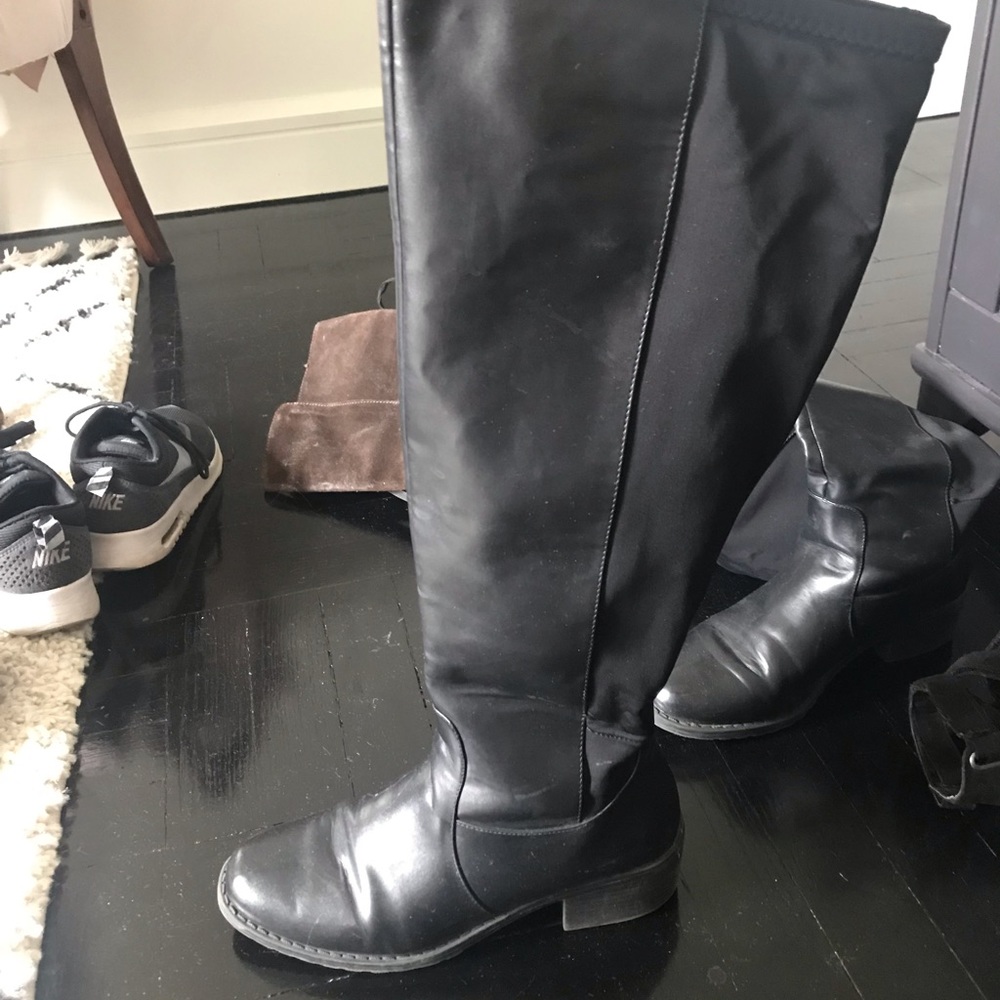 Target black knee high boots